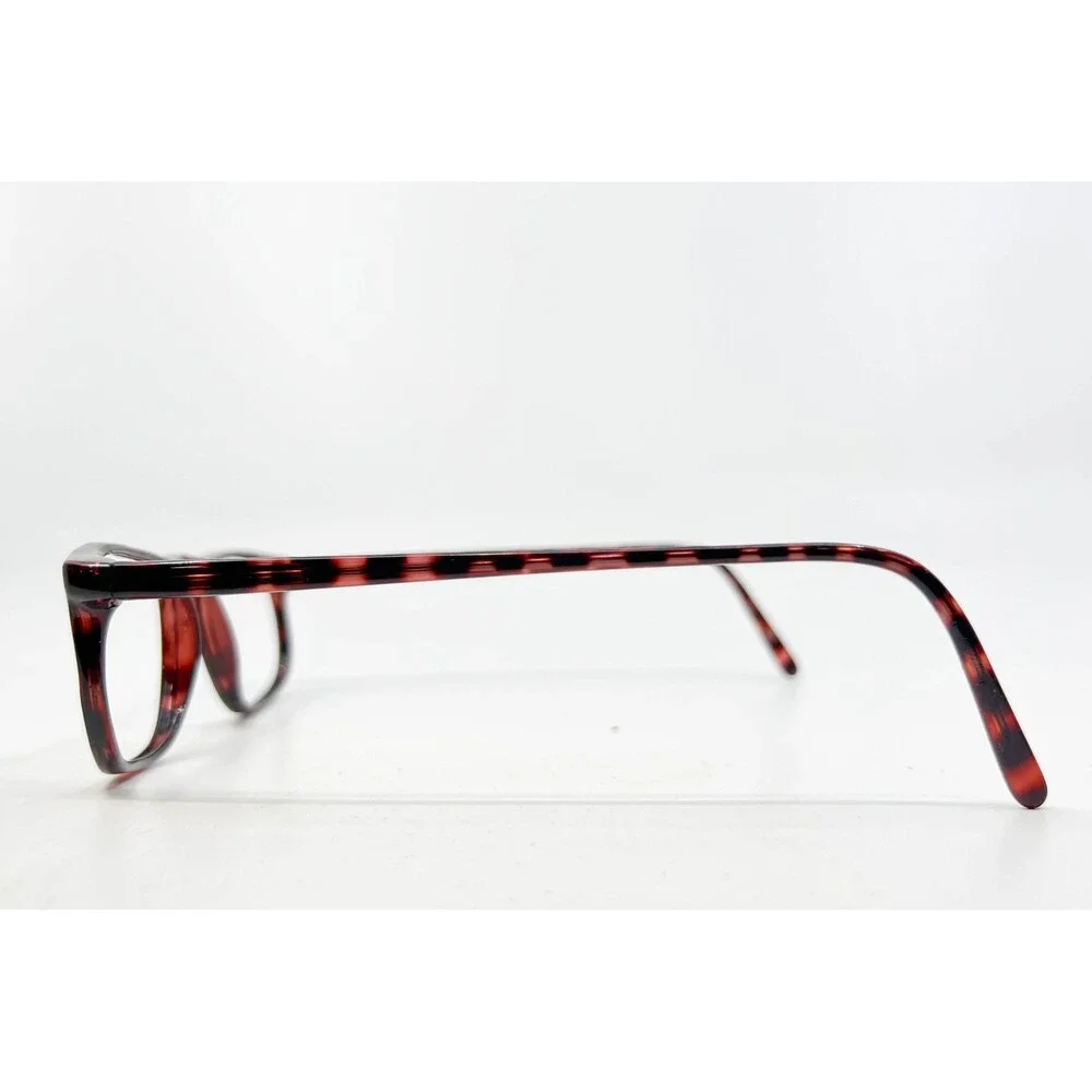 Wilshire Designs Eyeglass Frames Mens Red Tortoise Full Rim Square 45mm